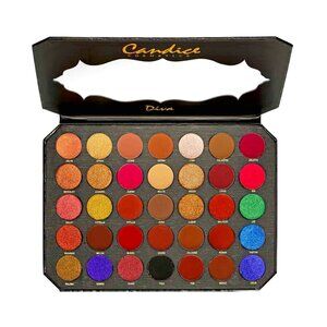 Be DIVA Candice Cosmetics Eyeshadow Palette – Pro 35 Colors
